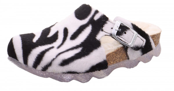 Clogsy Superfit JELLIES Detske Čierne Biele | SK-06175899