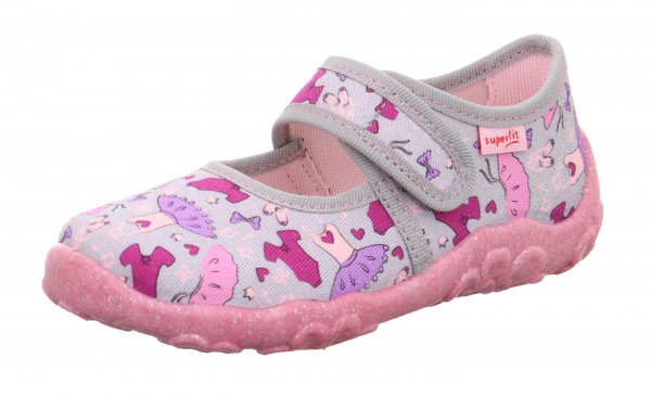 Papuce Superfit BONNY Siva Červené Viacfarebný | SK-78136529