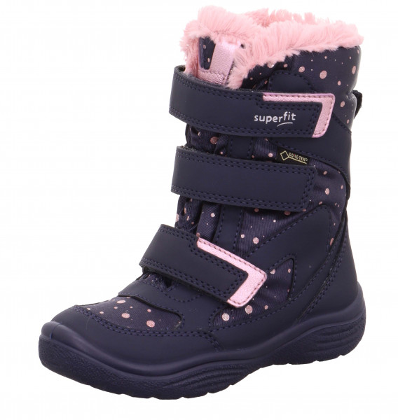 Snehule Superfit CRYSTAL Detske Modre Ruzove | SK-10748329