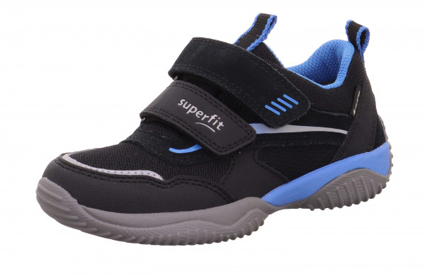 Tenisky Superfit STORM Čierne Svetlo Modre | SK-65807349