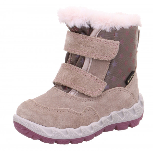 Zimne Cizmy Superfit ICEBIRD Detske Béžové Ruzove | SK-79162549