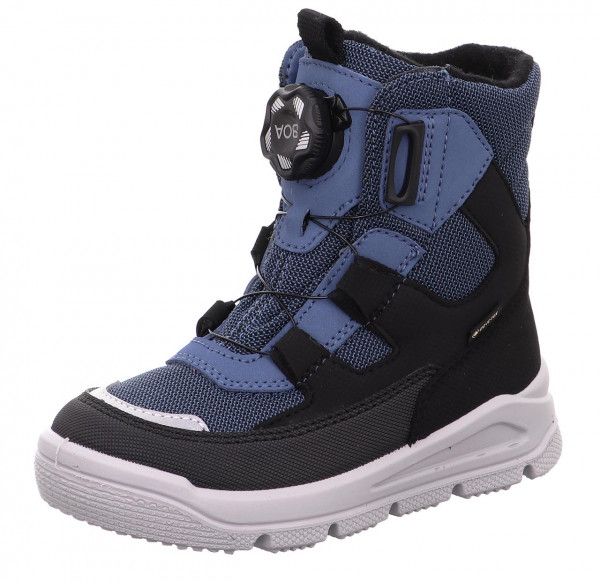 Zimne Cizmy Superfit MARS Čierne Modre | SK-64219709